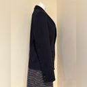 Calvin Klein Jeans  Blue 1 Button Blazer 2 Button Sleeves Business Attire Sz L. Photo 2