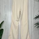 Adidas  Originals Retro Luxury Ribbed Flare Pant Off White size S Small Photo 3