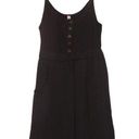 Xhilaration  Black mini dress with Pockets sz extra small capsule wardrobe skater Photo 0