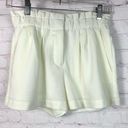 Dynamite  off white textured flowy gathered elasticized waist shorts Size XS Photo 0