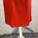 Pendleton Vintage Wool Pencil Skirt Red Midi Photo 2