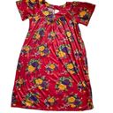 Just Love Vintage  floral red midi dress Photo 0