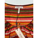 BCBGMAXAZRIA BCBGeneration vibrant stripes scoop neck crop soft jersey knit large  (b4) Photo 3