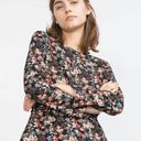 ZARA  Floral Peplum Top  Photo 0