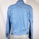 Levis Distressed Ex-Boyfriend Denim Trucker Blue Jean Jacket~M~  Photo 4