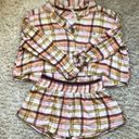 Free People NEW  INTIMATELY Wrapped In Flannel Set Shirt & Shorts‎ Womens Size S Photo 0