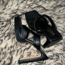 EGO  Black Platform Sandals Photo 8