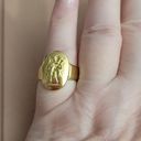 Greek Artist Designed 18kt Eros Ring Solid Size 7 Photo 2