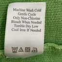 Coldwater Creek  green lightweight rolled sleeve zip up sweatshirt size 1X Photo 8
