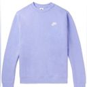 Nike Sportswear Club Fleece Crew in Purple Size XS Photo 0