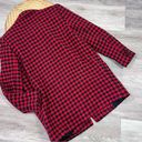 Houndstooth Vintage red & black  double breasted blazer jacket Photo 1