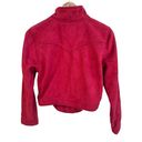 County Clothing Company Vintage 90s Red Suede Fleece Lined Womens Size S Western Photo 1