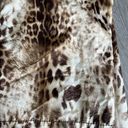 W By Worth  Womens Leopard Button Up Top Size P Photo 10