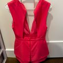 linen Rose Pink  boutique romper Photo 3