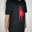 Polo Ralph Lauren Classic Fit Black & Red Graphic T-Shirt Size M Photo 2