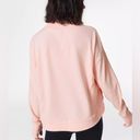 Sweaty Betty  | Harmonise Luxe Fleece High Neck Sweatshirt Antique Pink Sz Medium Photo 1