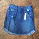 William Rast  raw hem NWT Y2K denim skirt, size 25 Photo 0