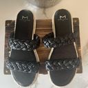 Marc Fisher  Jaimee Espadrilles Slide Sandals in Black Photo 3