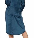 32 Degrees Heat  Women's Hooded Cozy Plush‎ Sleep Lounger, S/M Teal Photo 0