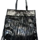 Victoria's Secret Victoria Secret Black Fringe Shoulder Bag Photo 0