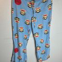 Paul Frank gintagw Y2K blue monkey cropped pajama bottoms Photo 0