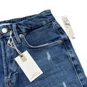 Good American  Denim Indigo154 Bermuda Shorts US 2/26 Photo 6