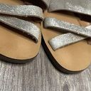 J.Crew  Metallic Gold Bali Sandal Photo 4