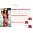 PilyQ  Flamingo Off Shoulder Smocked Bikini Top Size Large L NWT Photo 7