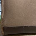 Diane Von Furstenberg Brown & Tan Suede Large Maxi Tote Bag Handbag Photo 9