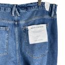 Good American  Good Vintage High Rise Jeans Jagged Hem Size 16 Photo 6