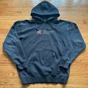 Obey Y2K  Propaganda Pentagram Logo Charcoal Pull-Over Hoodie Size Large Photo 0