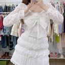 The Moon Japanese Kawaii Lolita Sailor Himekaji White Lace Princess Blouse Shirt Photo 0