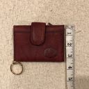 Burton  Red Leather Wallet and ID Card Holder Photo 1