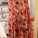 Maxi Dress Floral Print Multi Size XL Photo 5