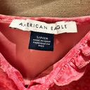 American Eagle Pink Flower Dress Photo 2