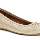 Candie's  Balero gold glitter bow flats size 9½ Photo 0