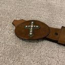 Tony Lama Southwest Cross Belt - Size 36 Photo 2