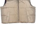 American Eagle Women’s  Reversible Puffer Vest Cream Size XL Photo 4