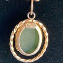 GF Jade pendant necklace marked 1/20 12K  SORRENTO Photo 8