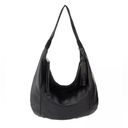 The Sak Fernwood Hobo Bag Genuine Cow Hide Leather, Black New w/Tag Retail $159 Photo 9