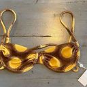 Frankie’s Bikinis Frankies Bikinis Maggie Terry Underwire Bikini Top in Golden Sun Print Photo 4