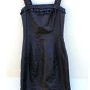 Betsey Johnson  Womens size 2 black ruffle cocktail sleeveless dress NWT Photo 0