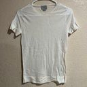 Jason Wu GREY  cream lightweight wool short sleeve tee shirt XS Photo 0