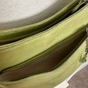 Fossil Cute Y2K Green  Crossbody Leather Handbag Purse Bag Photo 5