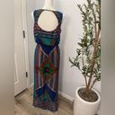 City Triangles Boho print blue maxi dress Photo 1