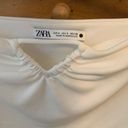 ZARA Long Sleeve Crop Top Photo 3