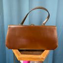 Vintage 60s/70s Leather Purse Brown Photo 1