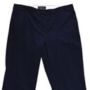 Talbots  Crop Pants Pique Rick-Rack Navy Slim Crop Pants Size 10 Photo 4