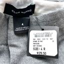 Club Monaco New  Ryanne Slim Leg‎ Colorblock Wool Pant | Grey Size 4 Photo 2