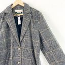 American Eagle NEW  Wool Blend Plaid Blazer Jacket sz Large Oversized Academia Photo 3